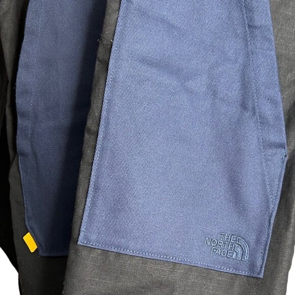 The North Face Field Shacket Pockets Button Front Utility Barn Coat Black XXL - Picture 6 of 10